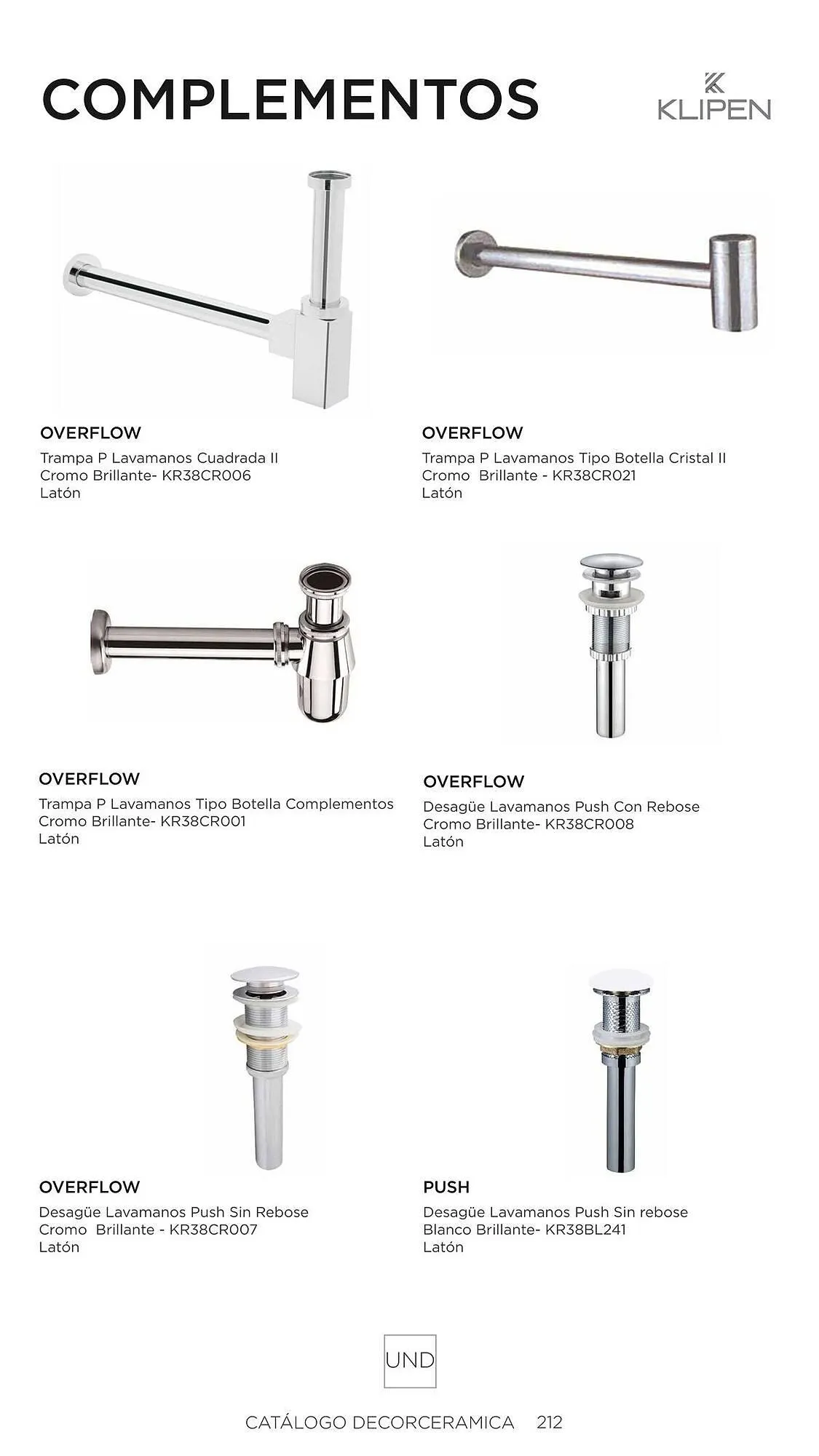 Catalogo de Catálogo Decorceramica 6 de noviembre al 6 de mayo 2025 - Pag 212