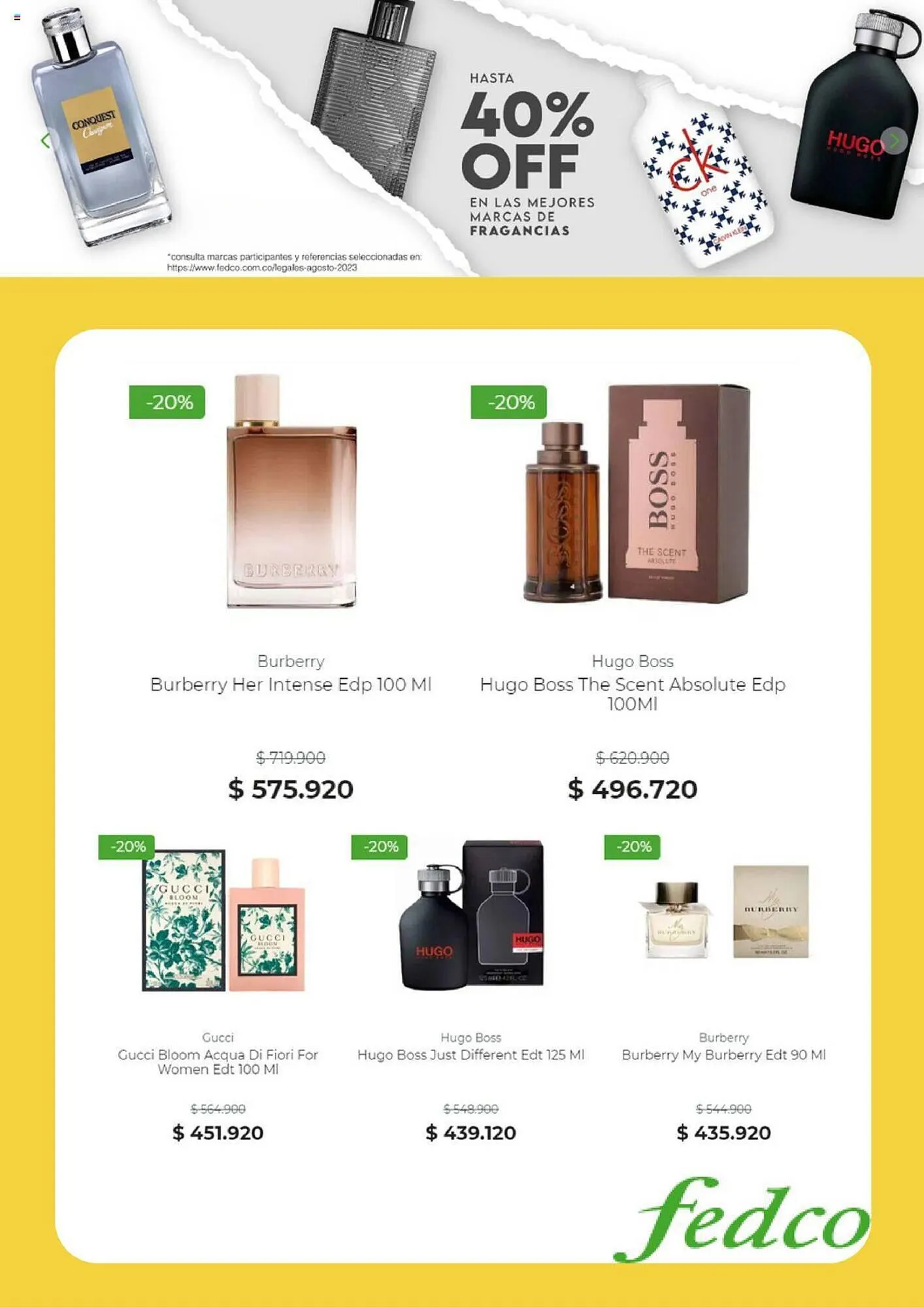 Catalogo de Catálogo Fedco 15 de agosto al 15 de septiembre 2023 - Pag 4