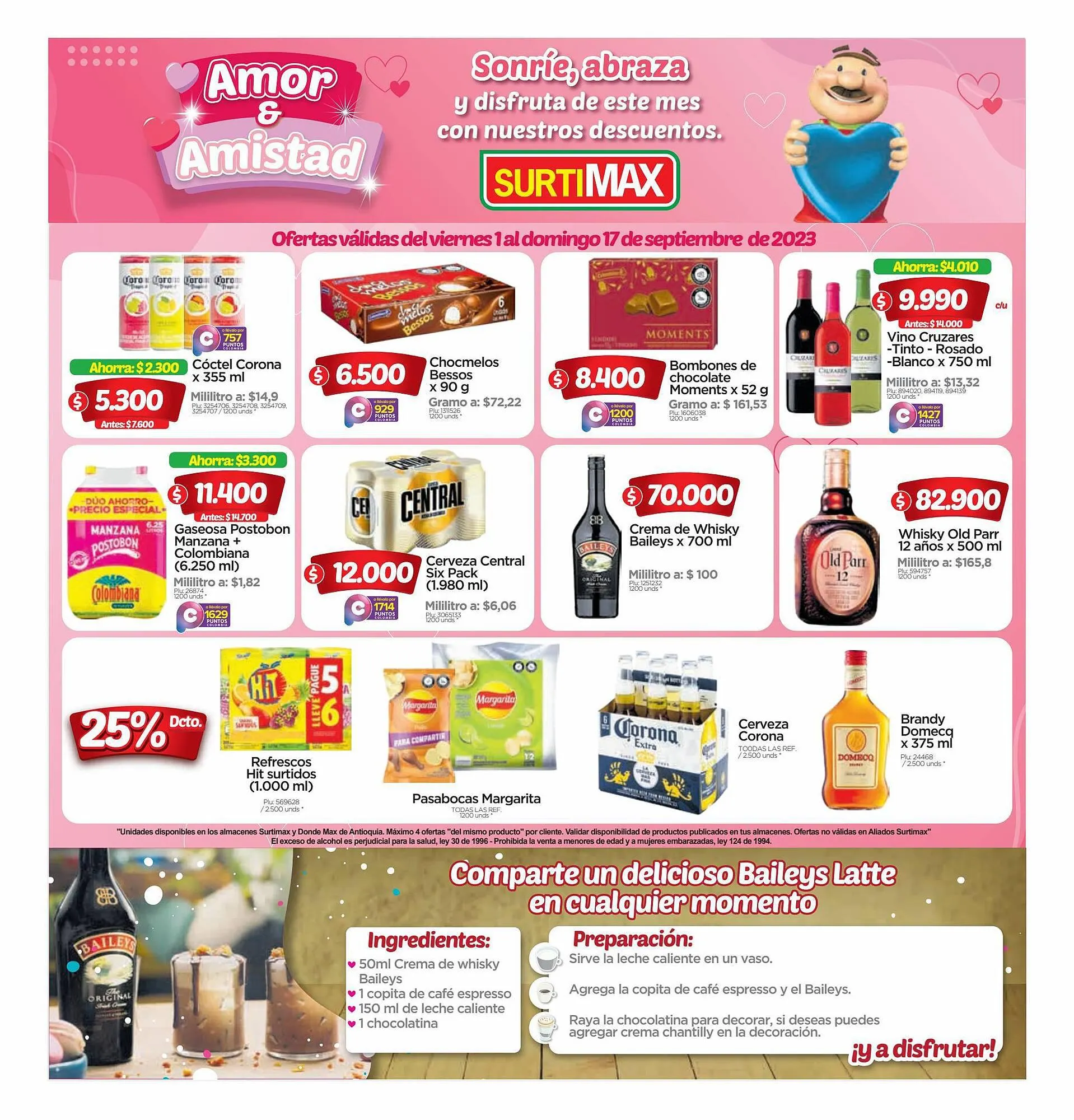 Catalogo de Catálogo Surtimax 2 de septiembre al 17 de septiembre 2023 - Pag 1