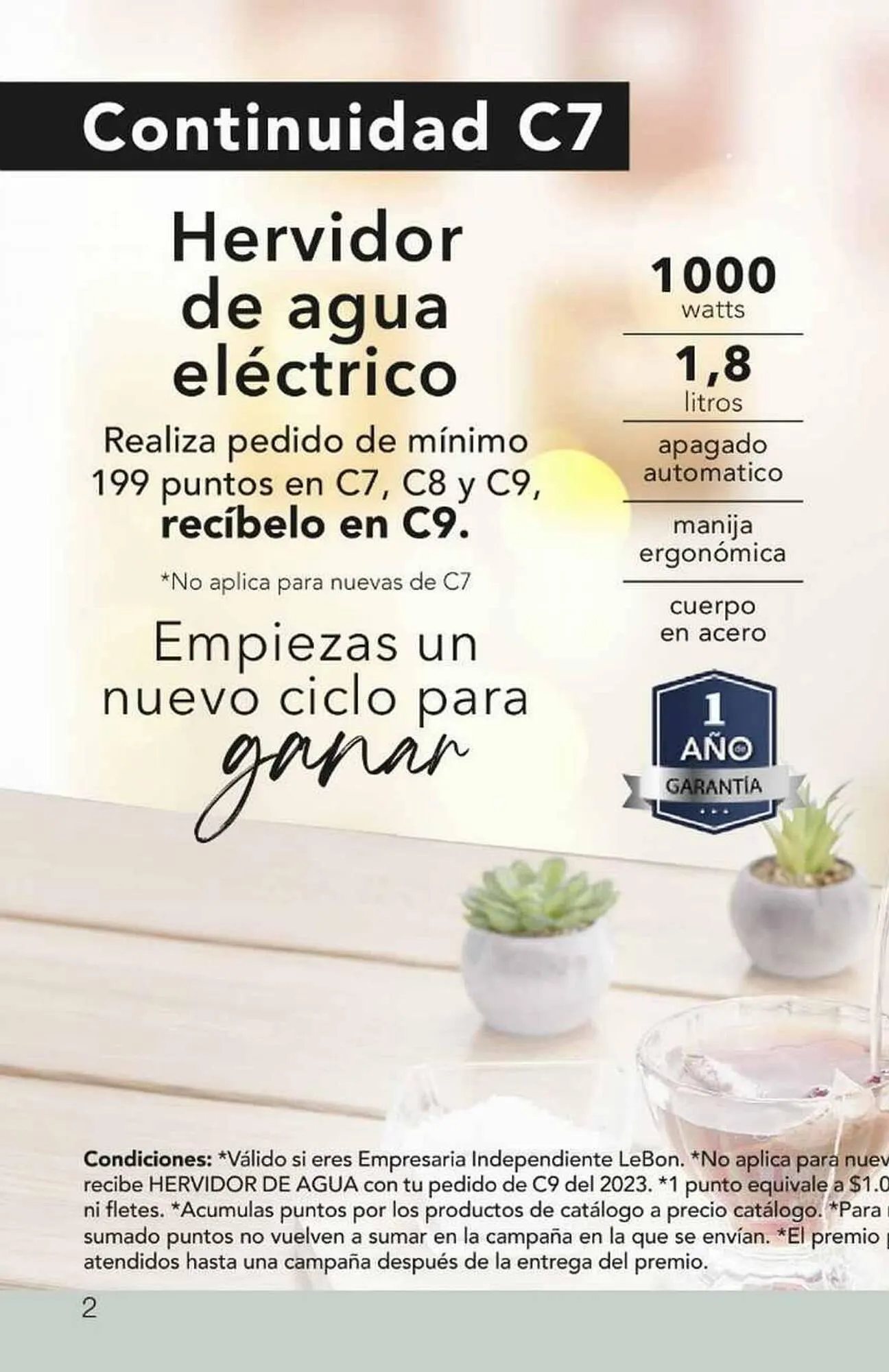 Catalogo de Catálogo LeBon 14 de septiembre al 24 de septiembre 2023 - Pag 2