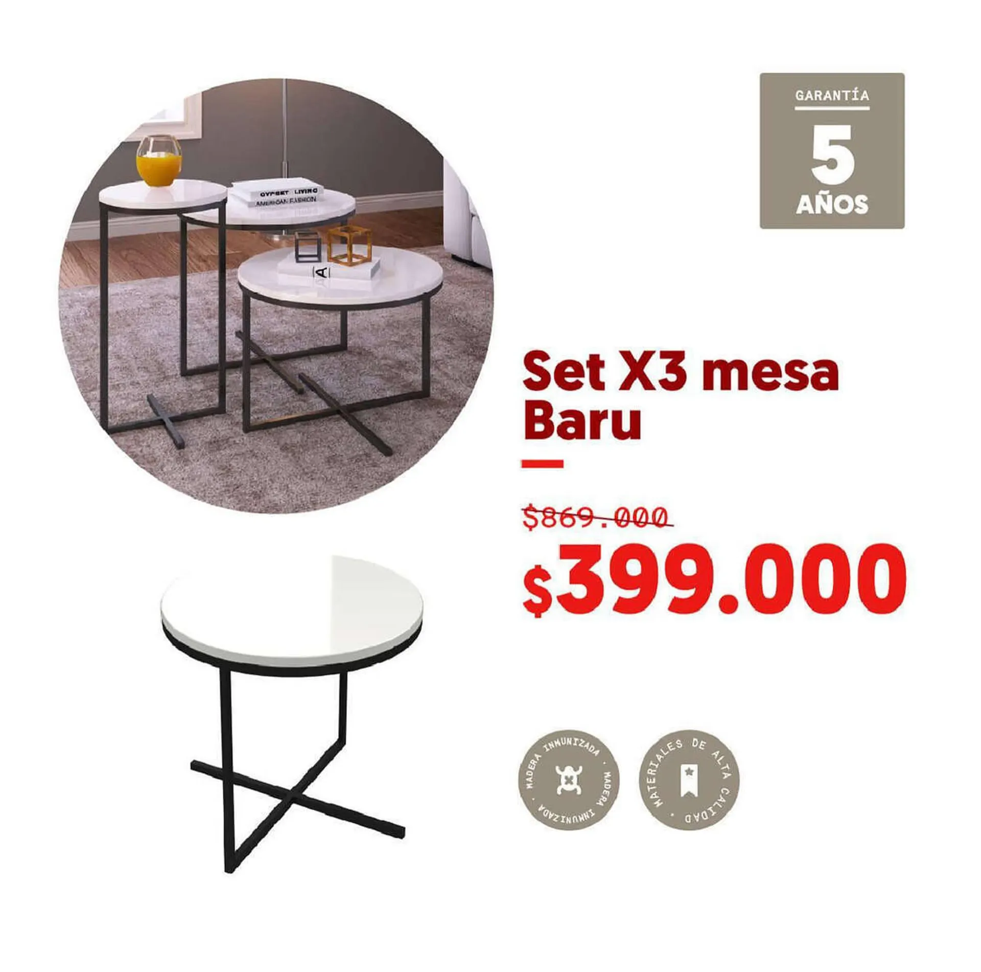 Catalogo de Catálogo Muebles Jamar 6 de noviembre al 14 de marzo 2024 - Pag 7