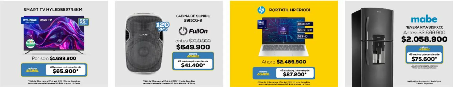 Catalogo de Catálogo Agaval 3 de abril al 17 de abril 2025 - Pag 2