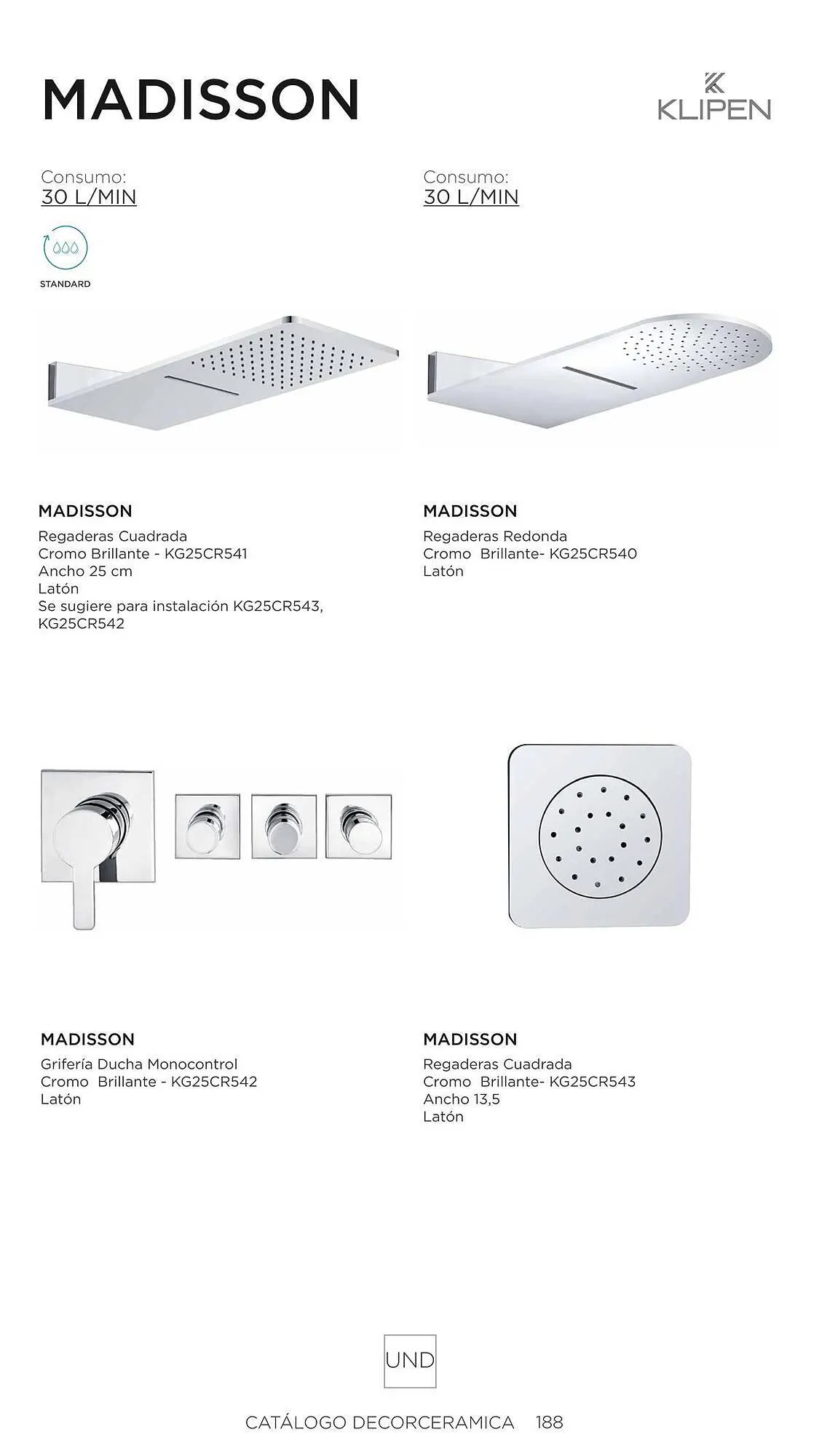 Catalogo de Catálogo Decorceramica 6 de noviembre al 6 de mayo 2025 - Pag 188