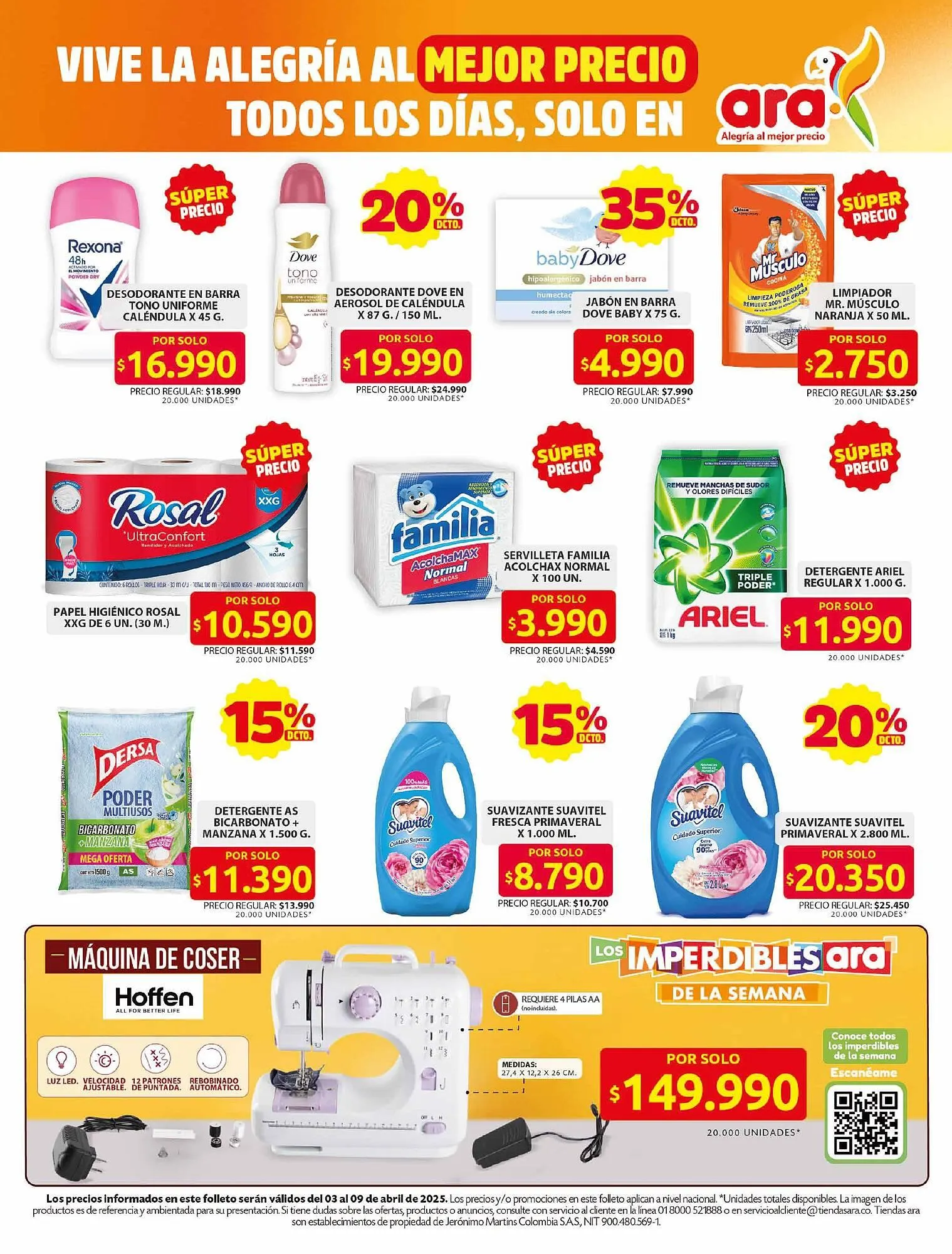 Catalogo de Catálogo Ara 3 de abril al 9 de abril 2025 - Pag 13