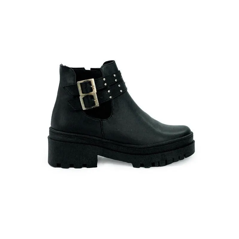 BOTIN NEGRO BURELLI MUJER