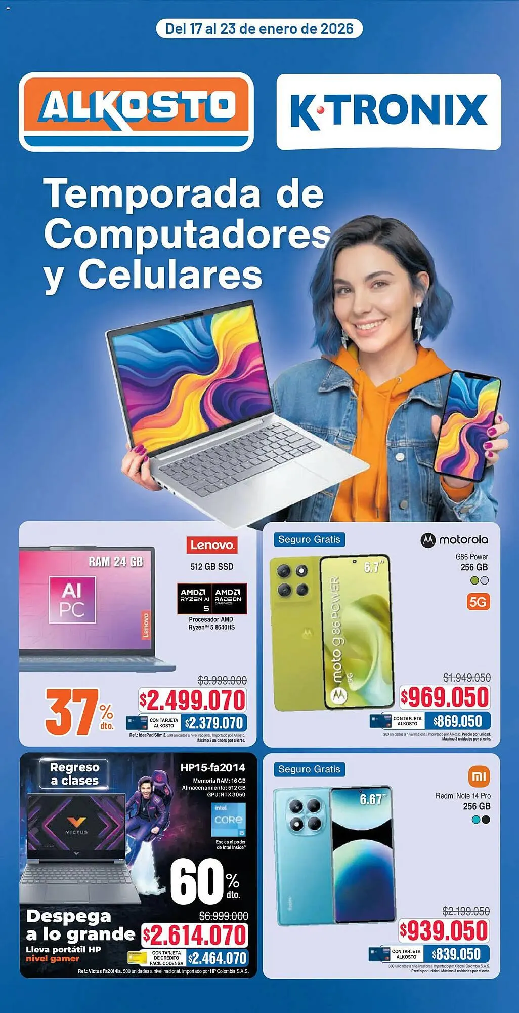 Catalogo de Catálogo Ktronix 17 de enero al 23 de enero 2026 - Pag 1