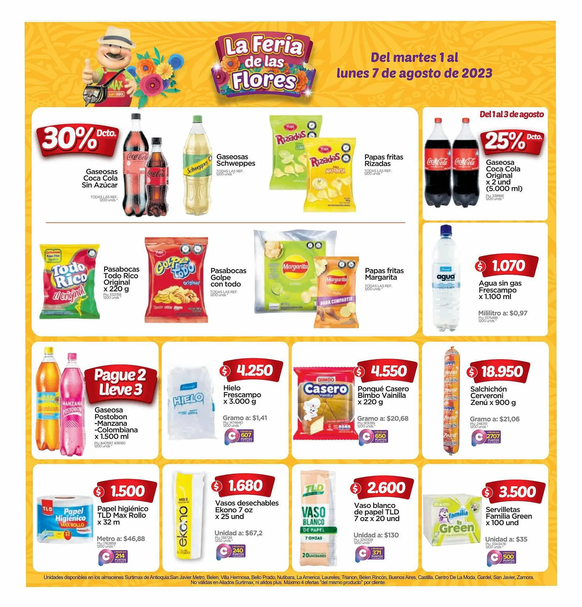 Catalogo de Catálogo Surtimax 1 de agosto al 4 de agosto 2023 - Pag 2