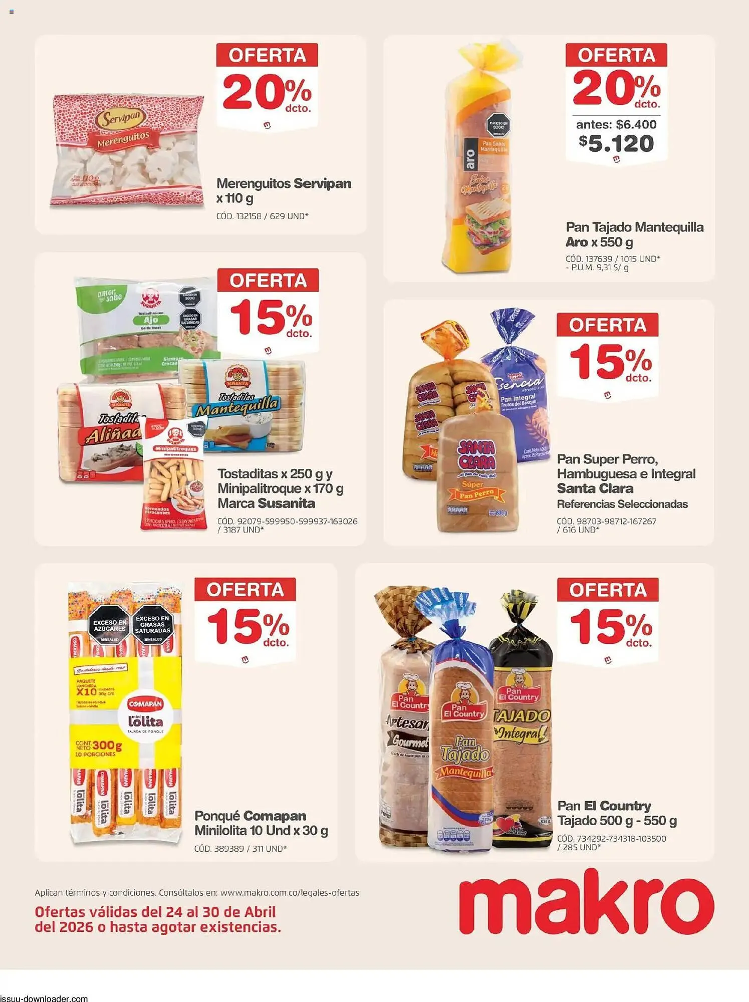 Catalogo de Catálogo Makro 24 de abril al 30 de abril 2026 - Pag 11