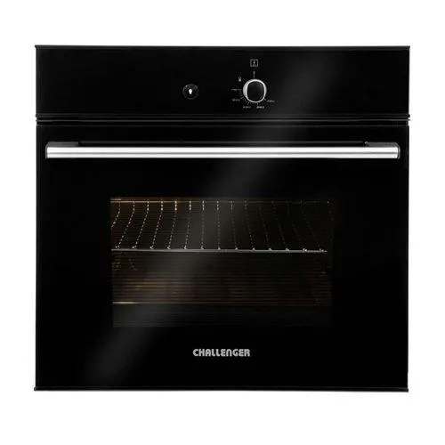Horno de empotrar Challenger a gas vidrio negro 60 cm - HG 2545 / Negro