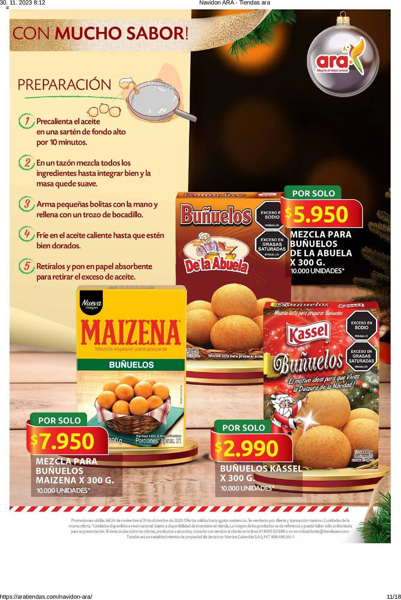 Catalogo de Catálogo Ara 24 de noviembre al 31 de diciembre 2023 - Pag 11