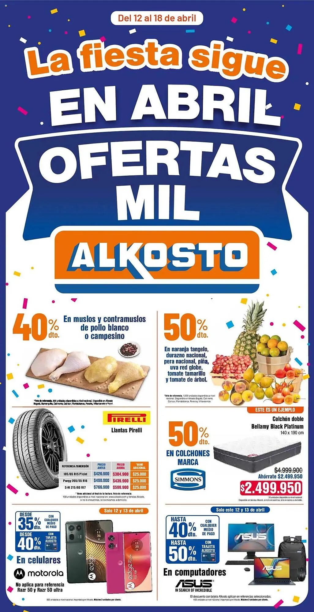 Catalogo de Catálogo Alkosto 13 de abril al 3 de mayo 2025 - Pag 1