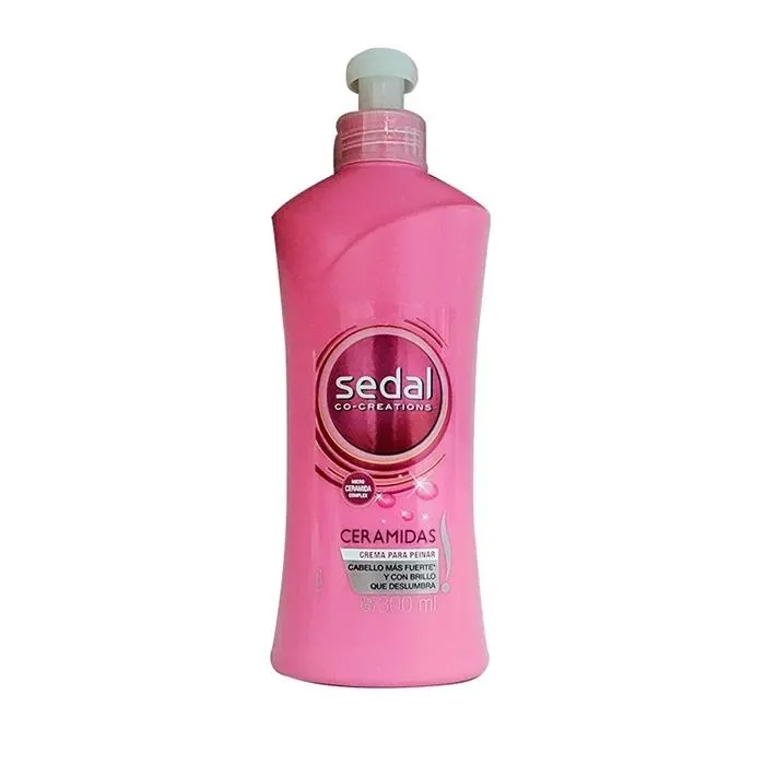 Crema Para Peinar Sedal S.O.S Ceramidas Frasco Con 300 mL