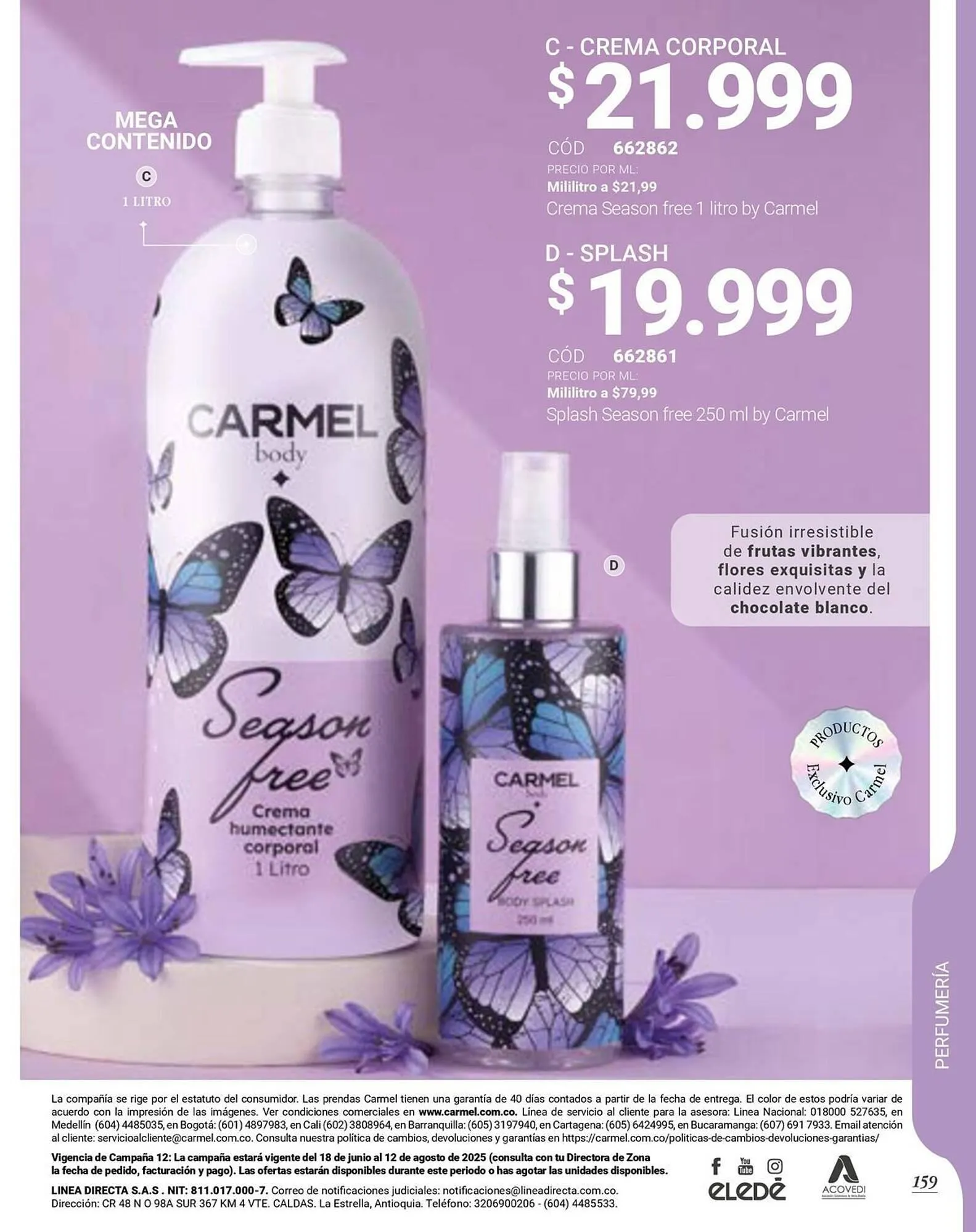 Catalogo de Catálogo Carmel 12 de diciembre al 25 de diciembre 2025 - Pag 161