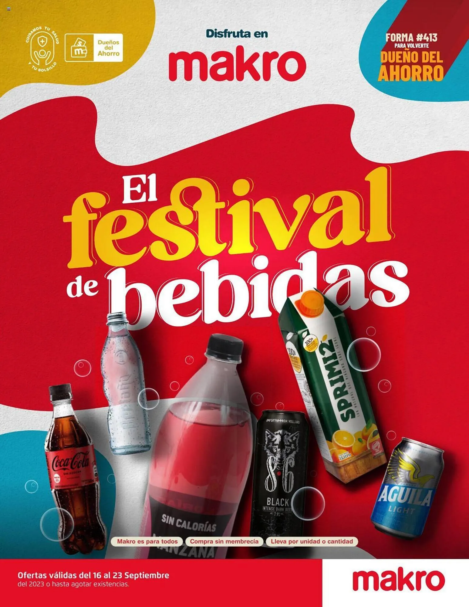 Catalogo de Catálogo Makro 16 de septiembre al 23 de septiembre 2023 - Pag 1