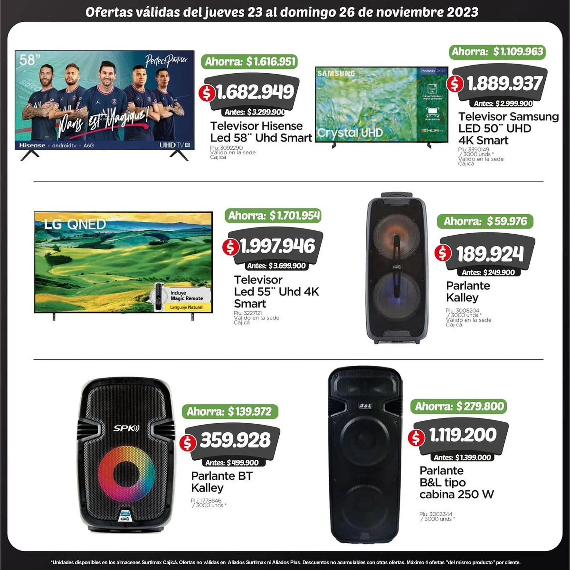 Catalogo de Catálogo Surtimax 23 de noviembre al 26 de noviembre 2023 - Pag 7