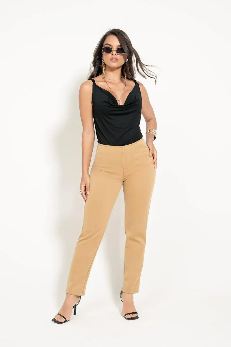 PANTALON BOTA RECTA Café