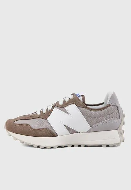 Tenis Lifestyle Café-Blanco-Taupé new balance 327