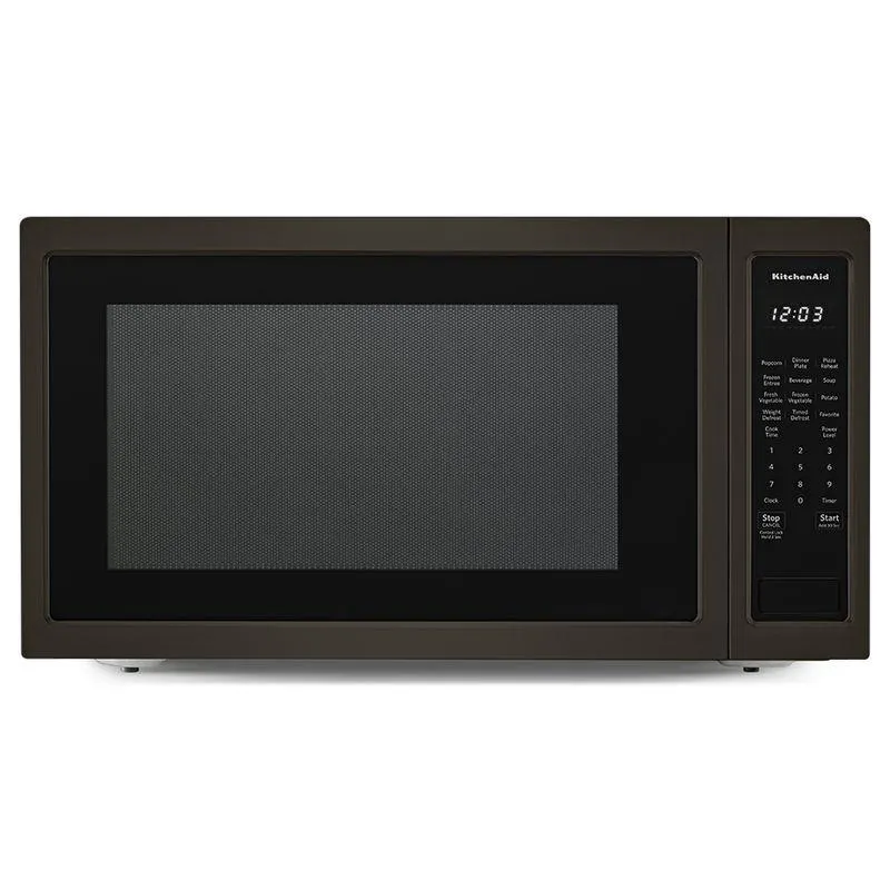 Microondas Sobre Gabinete 62 L KitchenAid Negro
