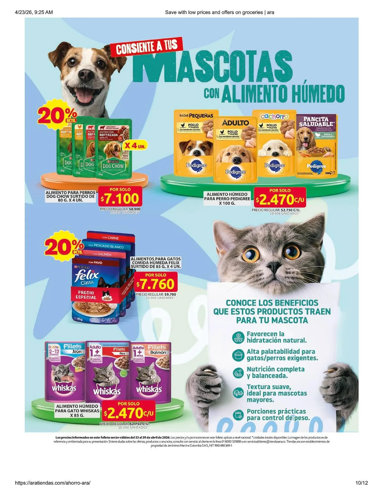 Catalogo de Catálogo Ara 23 de abril al 26 de mayo 2026 - Pag 10