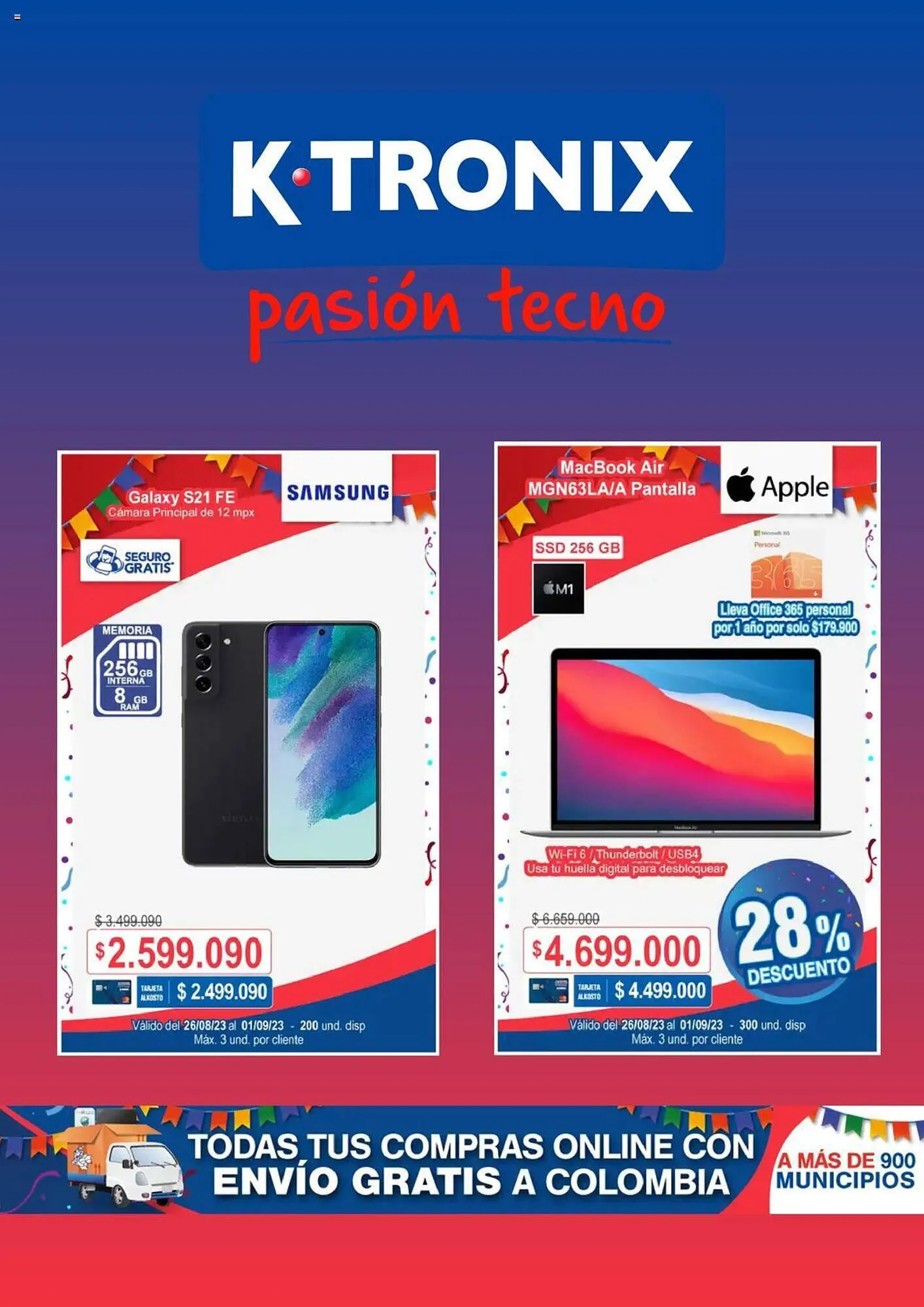 Catalogo de Catálogo Ktronix 26 de agosto al 1 de septiembre 2023 - Pag 1