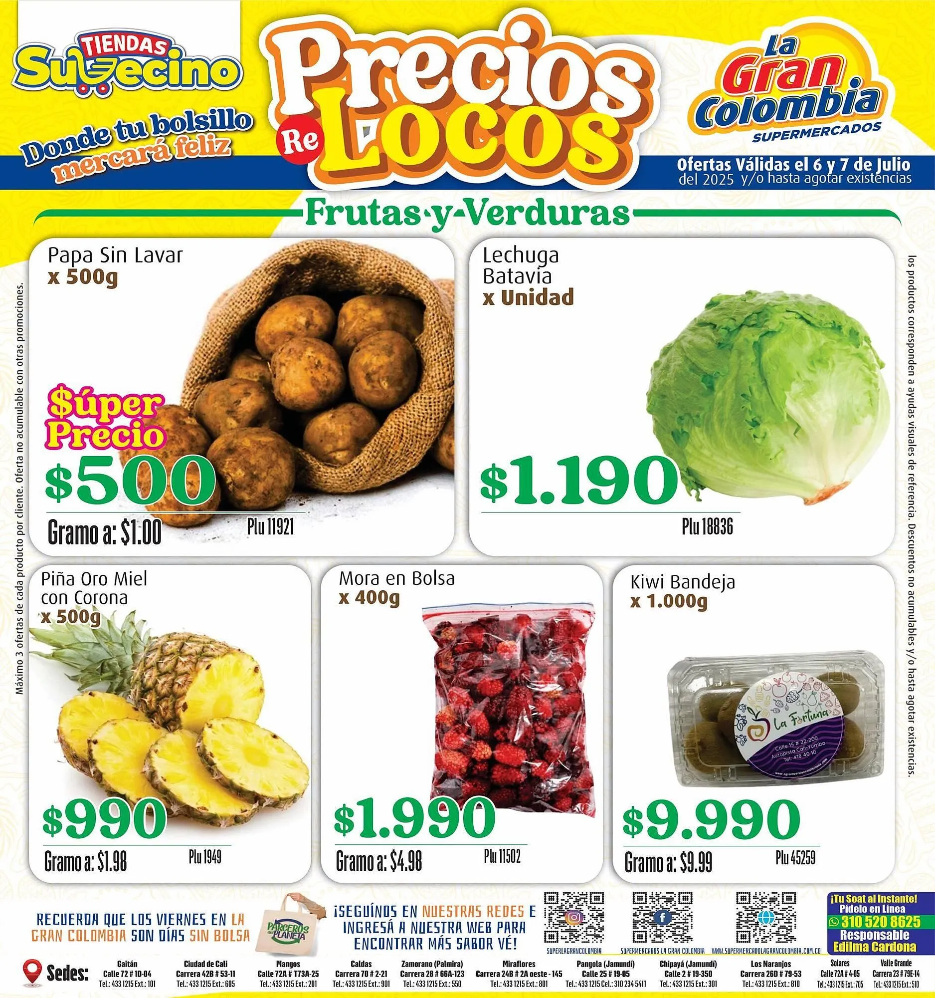 Catalogo de Catálogo La Gran Colombia 6 de julio al 7 de julio 2025 - Pag 1
