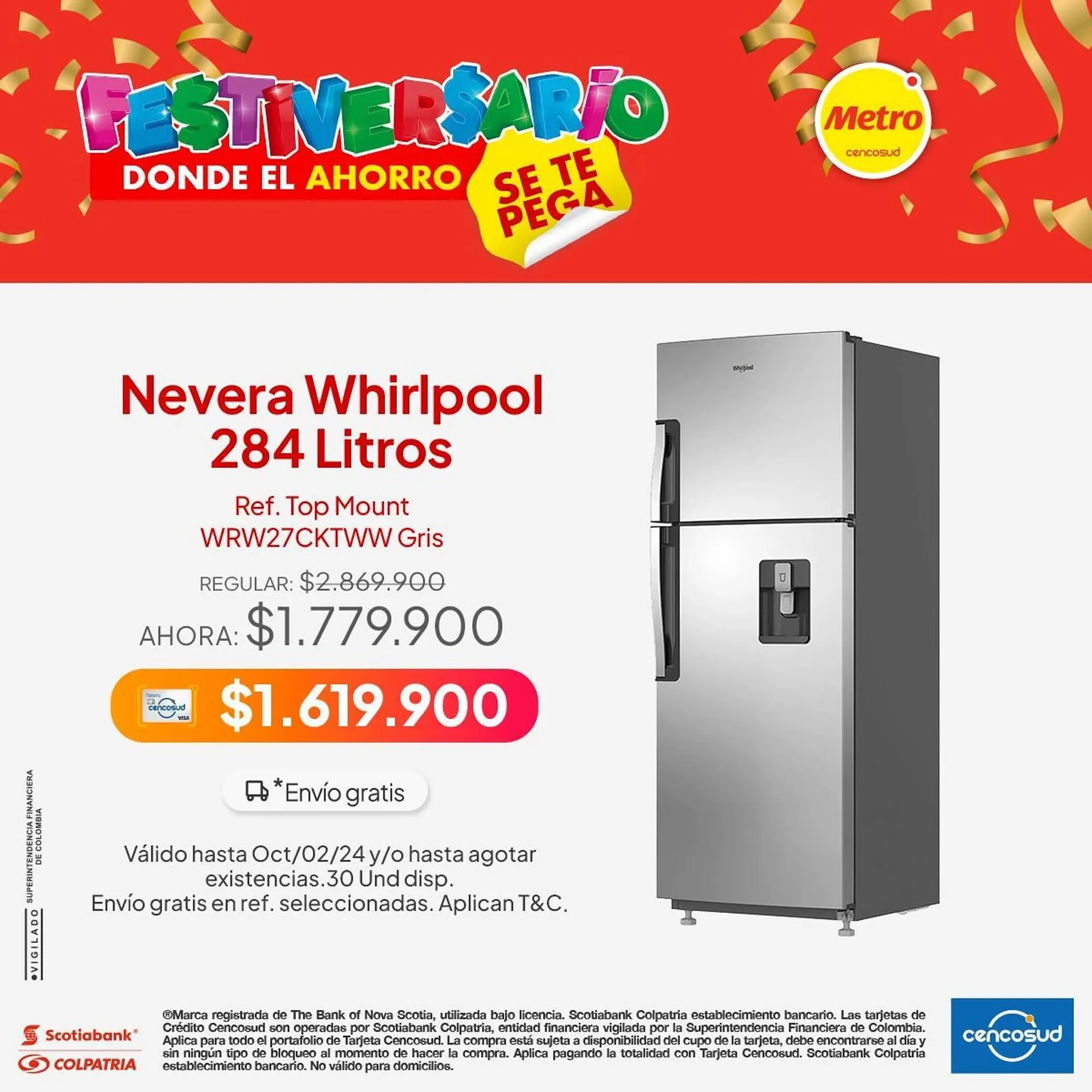 Catalogo de Catálogo Metro 28 de septiembre al 2 de octubre 2024 - Pag 1