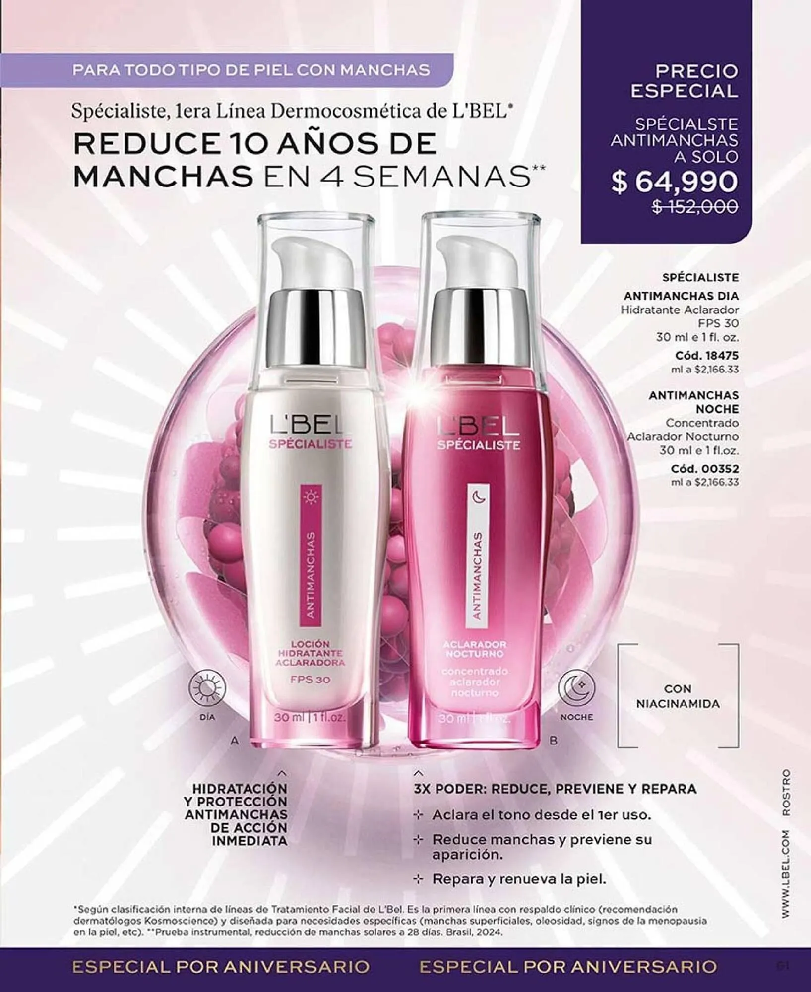 Catalogo de Catálogo L'bel 25 de marzo al 30 de abril 2025 - Pag 61