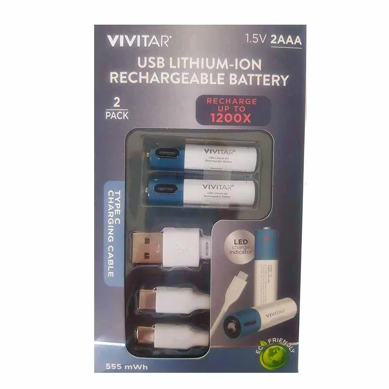 Baterías Recargables AAA