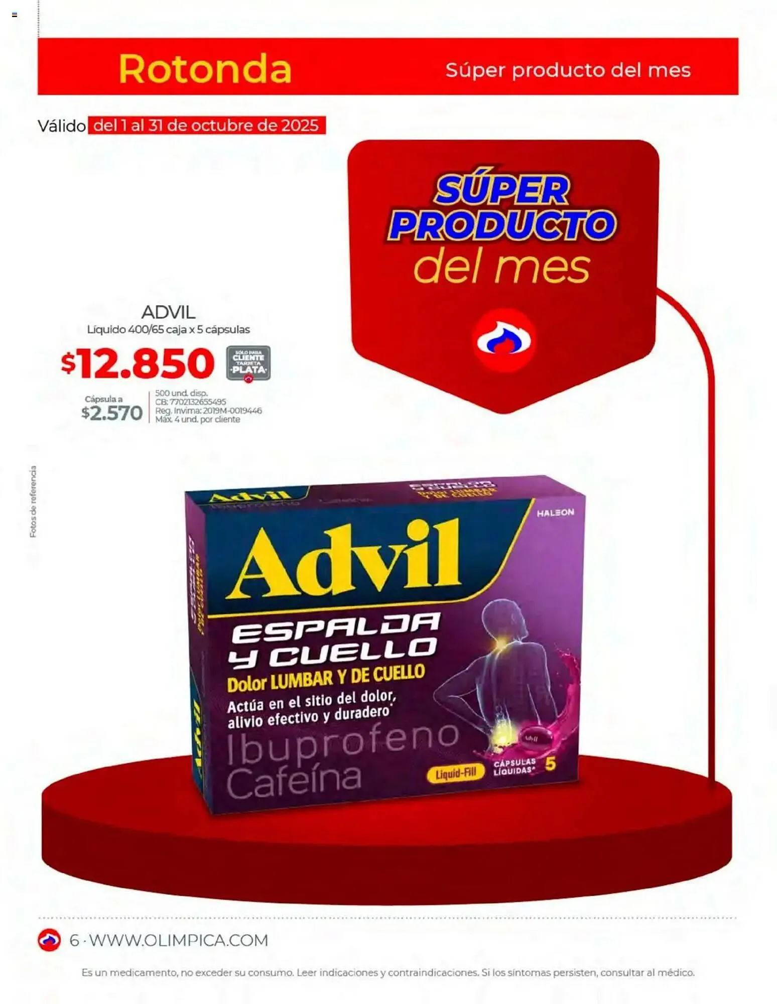 Catalogo de Catálogo Olímpica 1 de octubre al 1 de noviembre 2025 - Pag 6