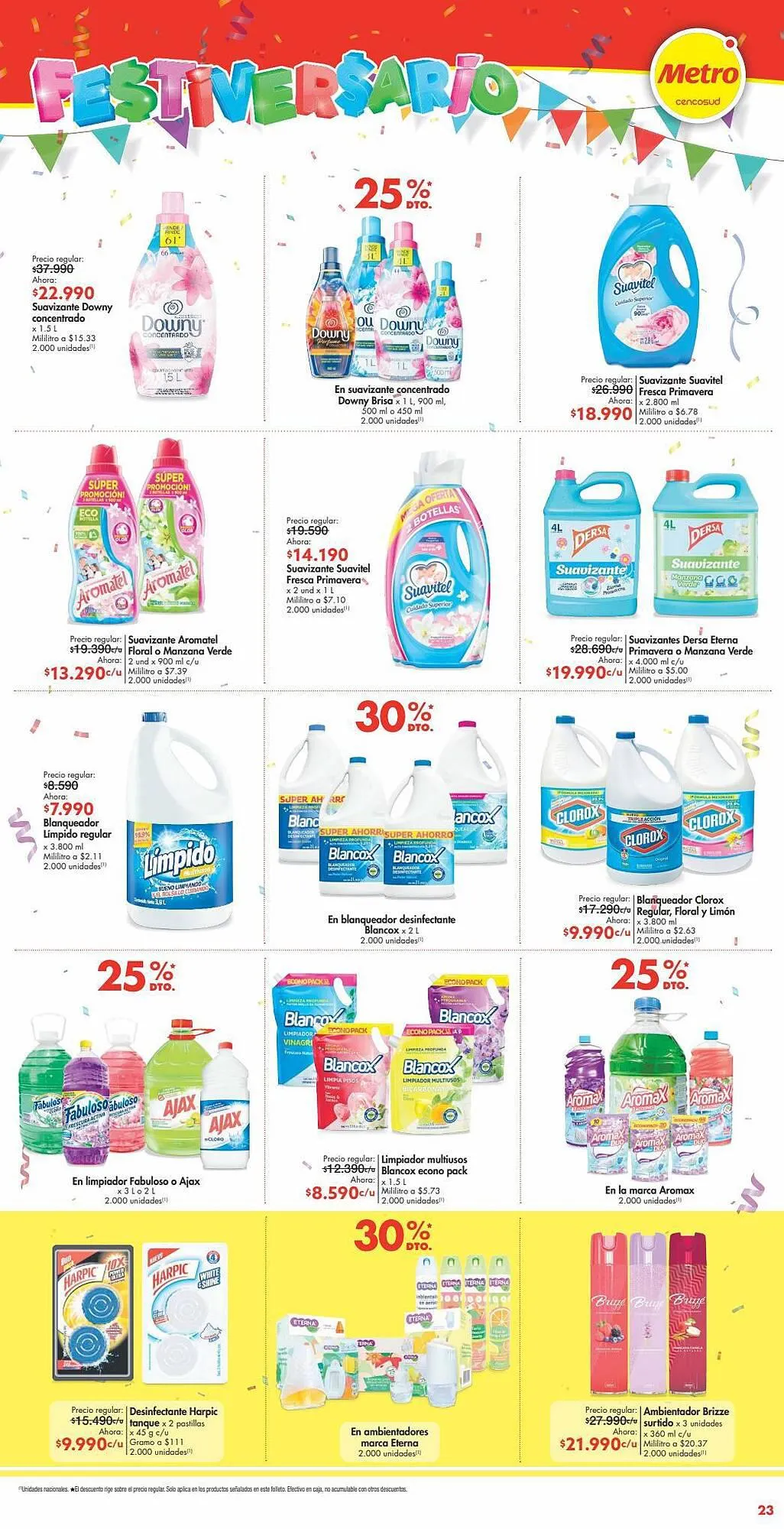 Catalogo de Catálogo Metro 14 de septiembre al 2 de octubre 2023 - Pag 23