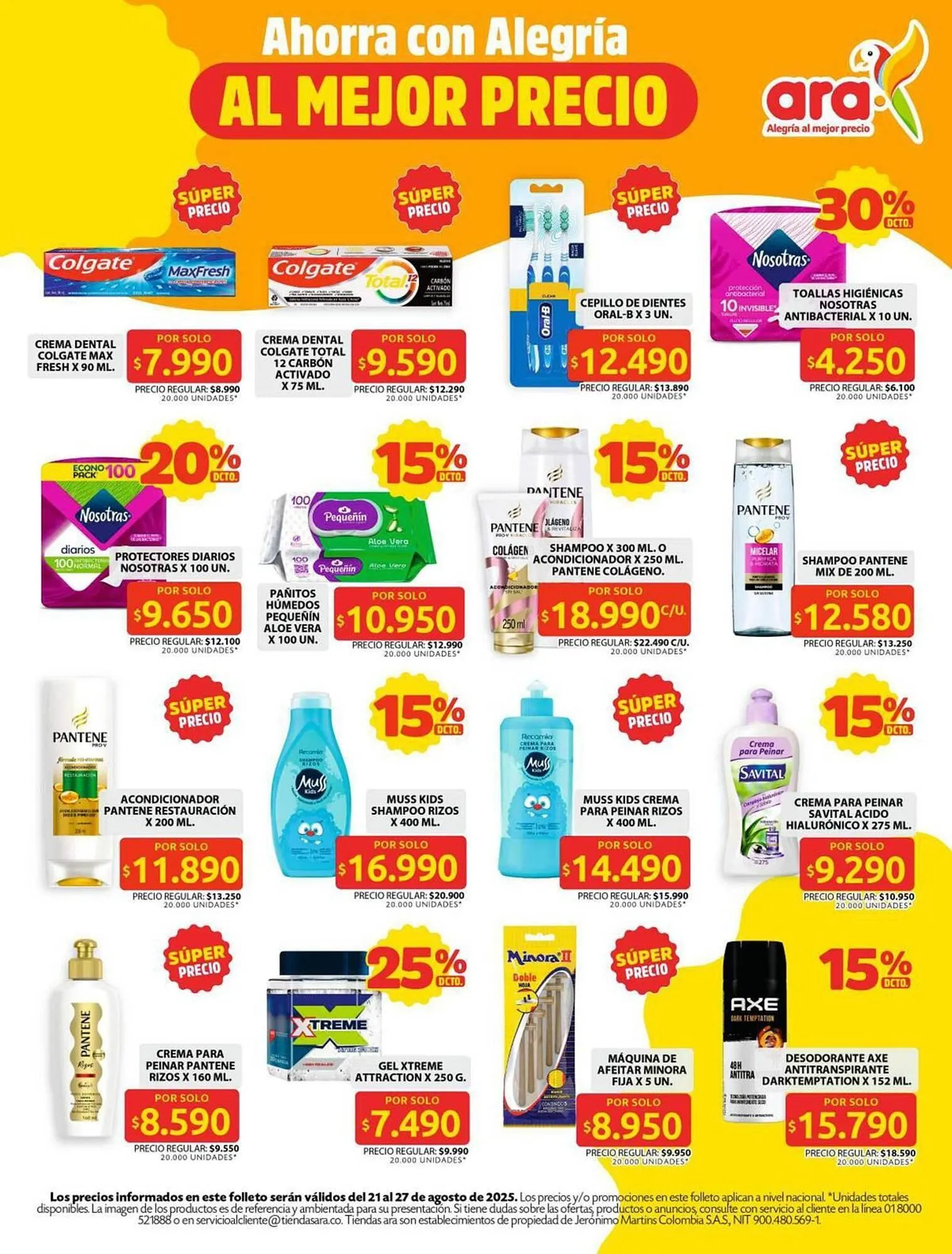 Catalogo de Catálogo Ara 21 de agosto al 28 de agosto 2025 - Pag 8