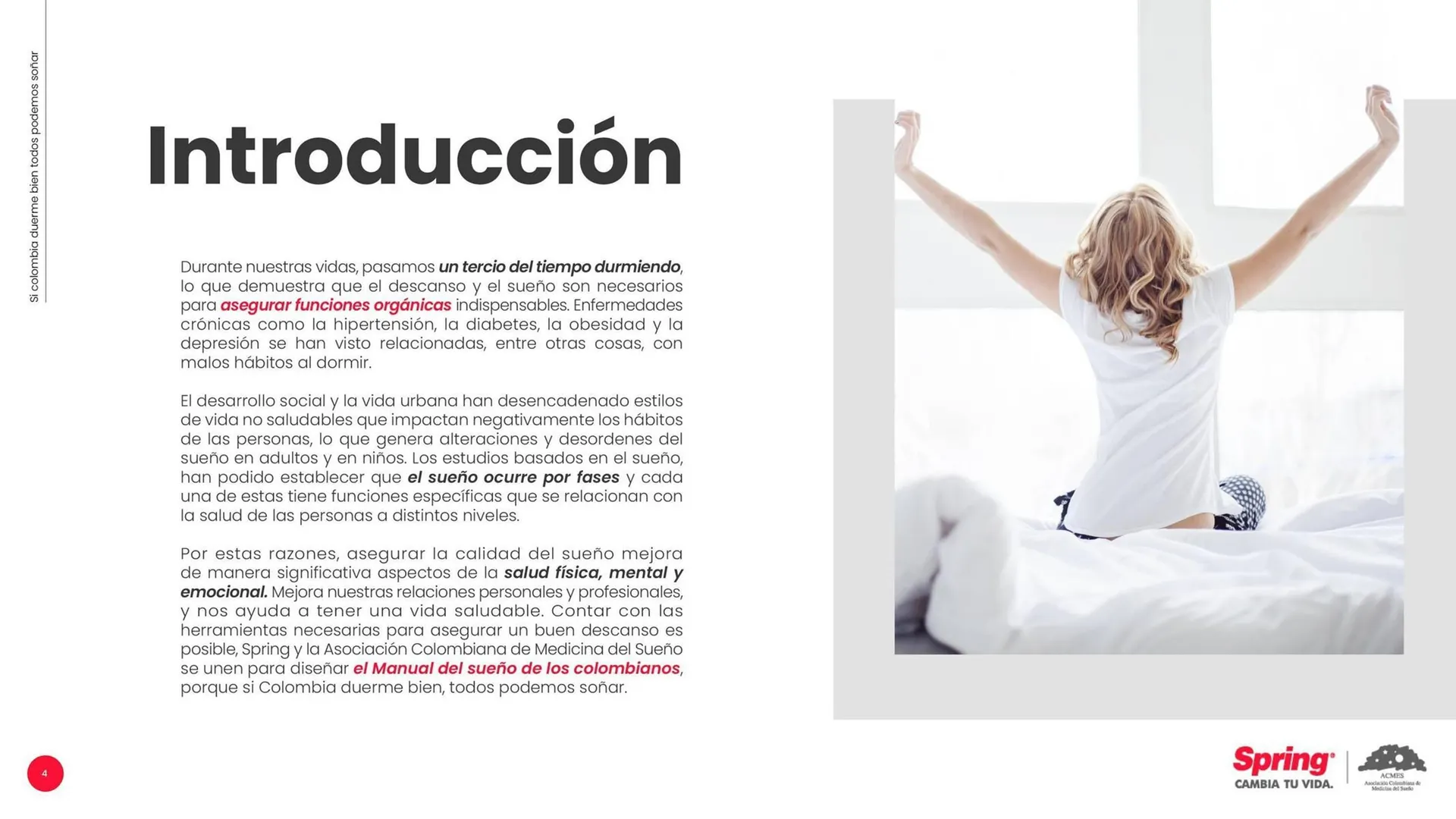 Catalogo de Catálogo Colchones Spring 3 de septiembre al 30 de septiembre 2025 - Pag 4