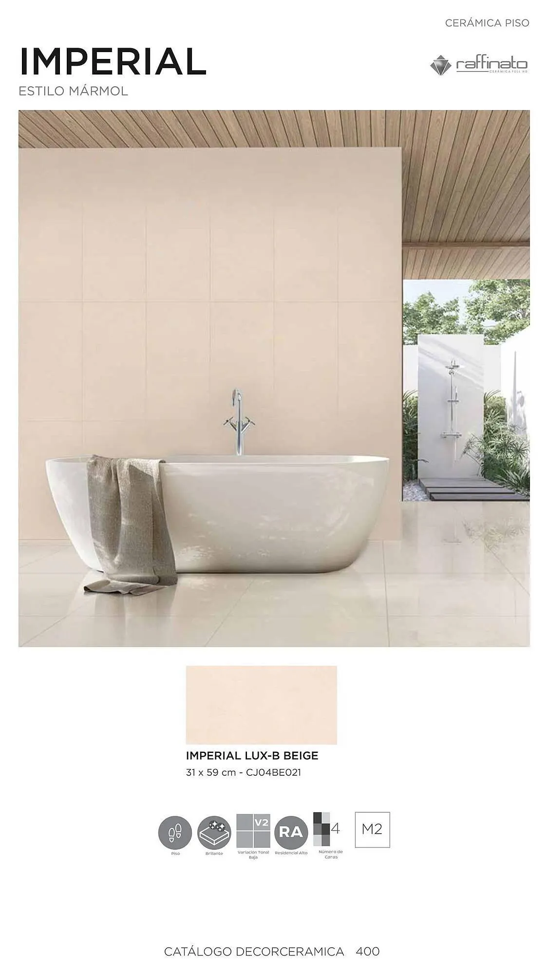 Catalogo de Catálogo Decorceramica 6 de noviembre al 6 de mayo 2025 - Pag 400