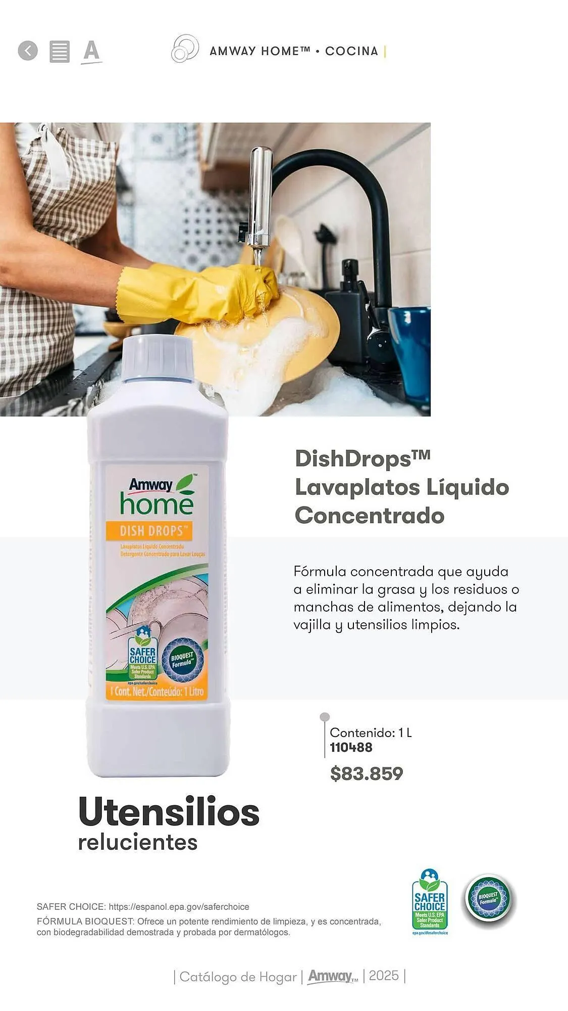 Catalogo de Catálogo Amway 6 de febrero al 31 de marzo 2025 - Pag 14