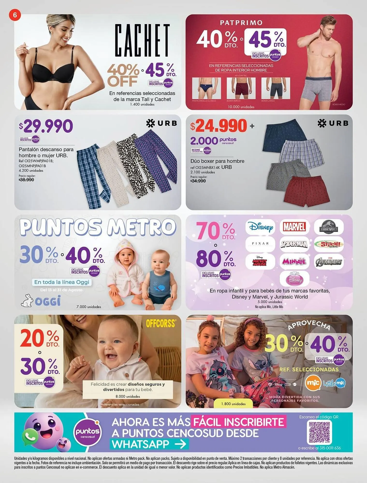 Catalogo de Catálogo Metro 13 de agosto al 31 de agosto 2025 - Pag 6