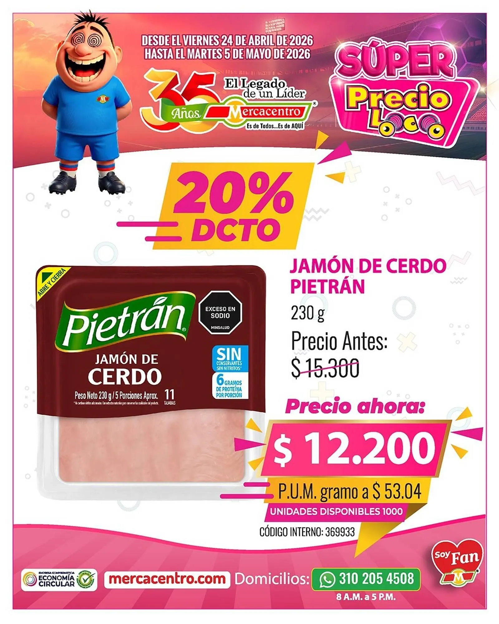 Catalogo de Catálogo MercaCentro 4 de mayo al 5 de mayo 2026 - Pag 5