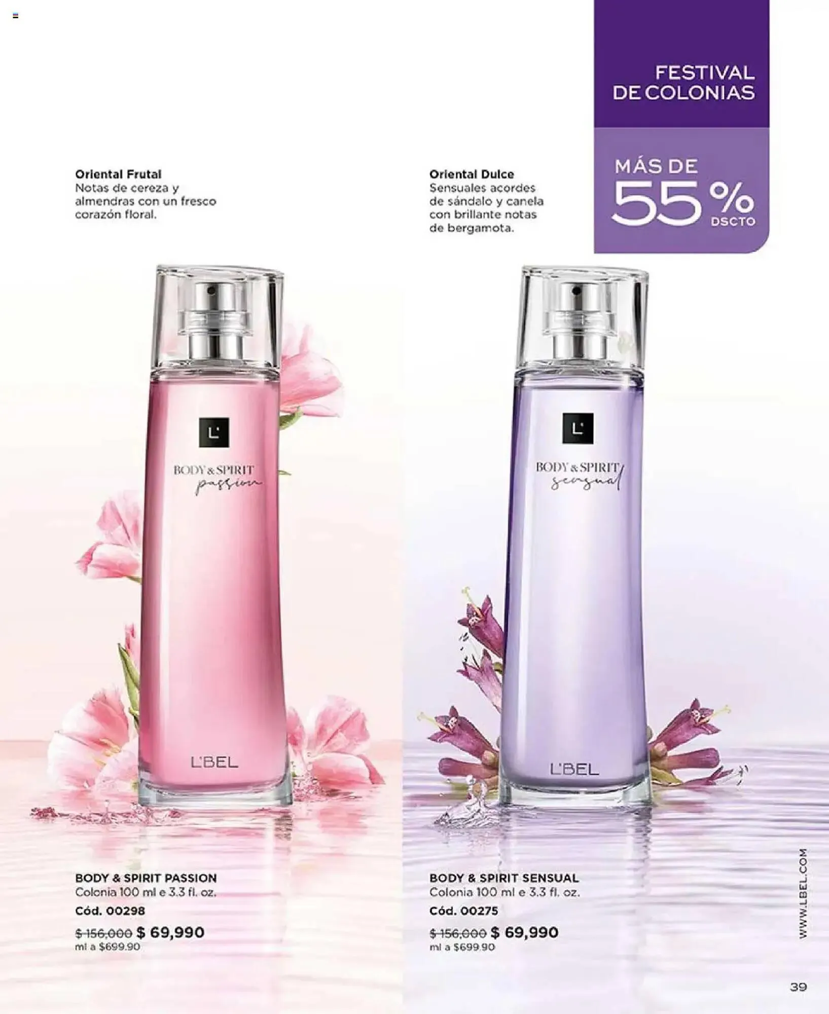 Catalogo de Catálogo L'bel 29 de julio al 16 de septiembre 2025 - Pag 39