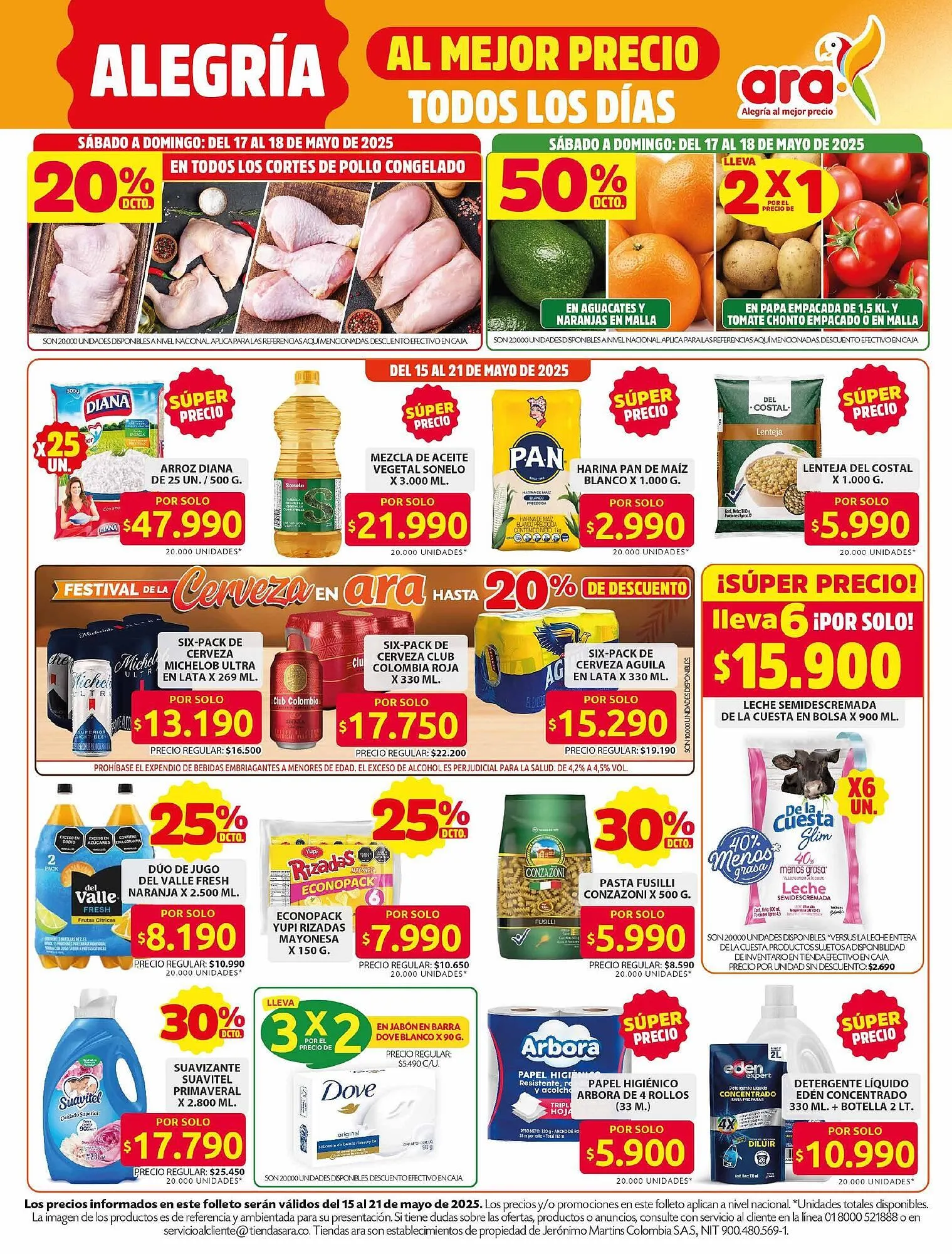 Catalogo de Catálogo Ara 15 de mayo al 22 de mayo 2025 - Pag 1