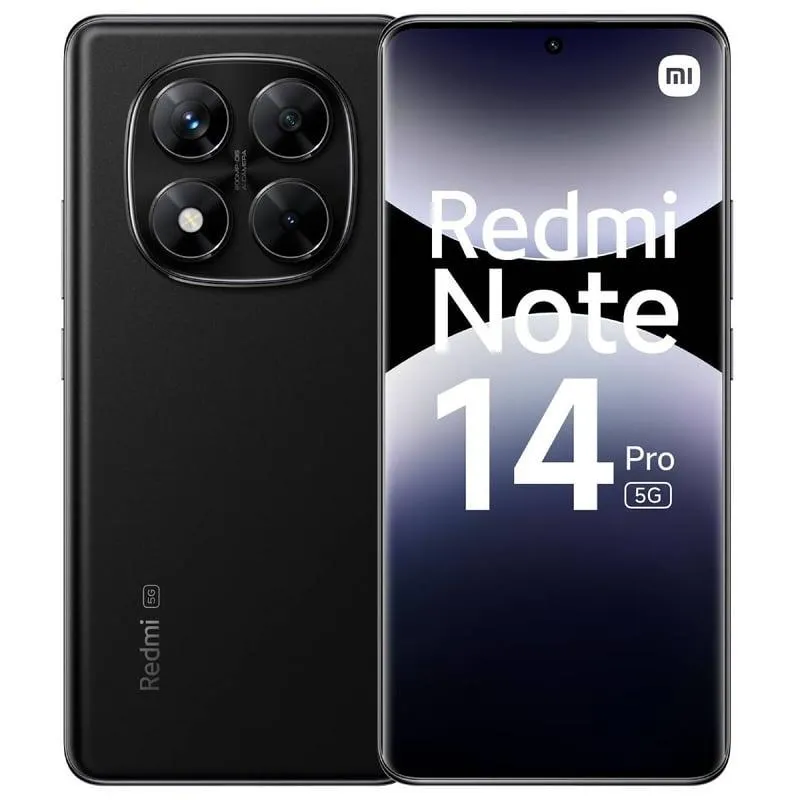 Celular Xiaomi Redmi Note 14 Pro 5G 256Gb / 8Ram / 200mp Negro