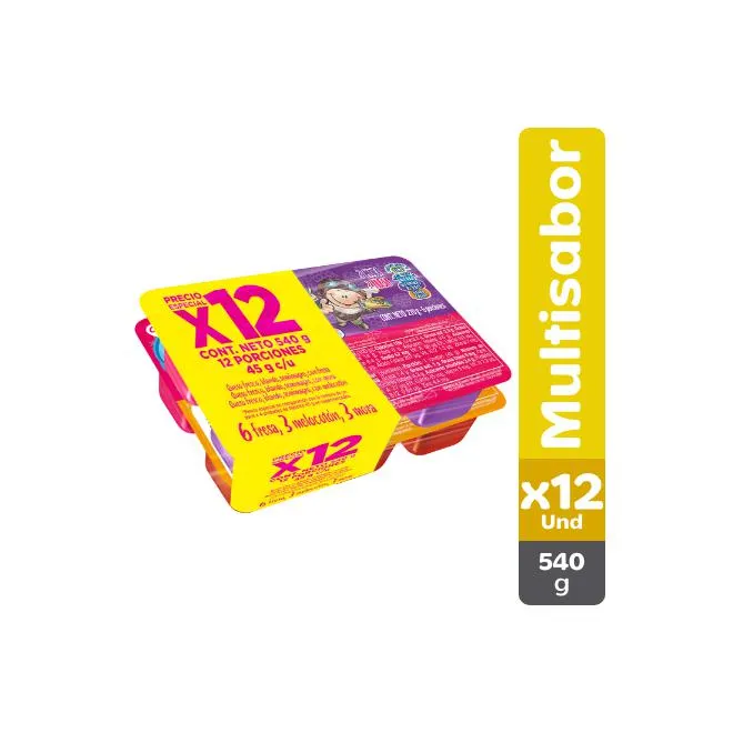 Alpinito Multisabor x12 Und Vaso 45 g