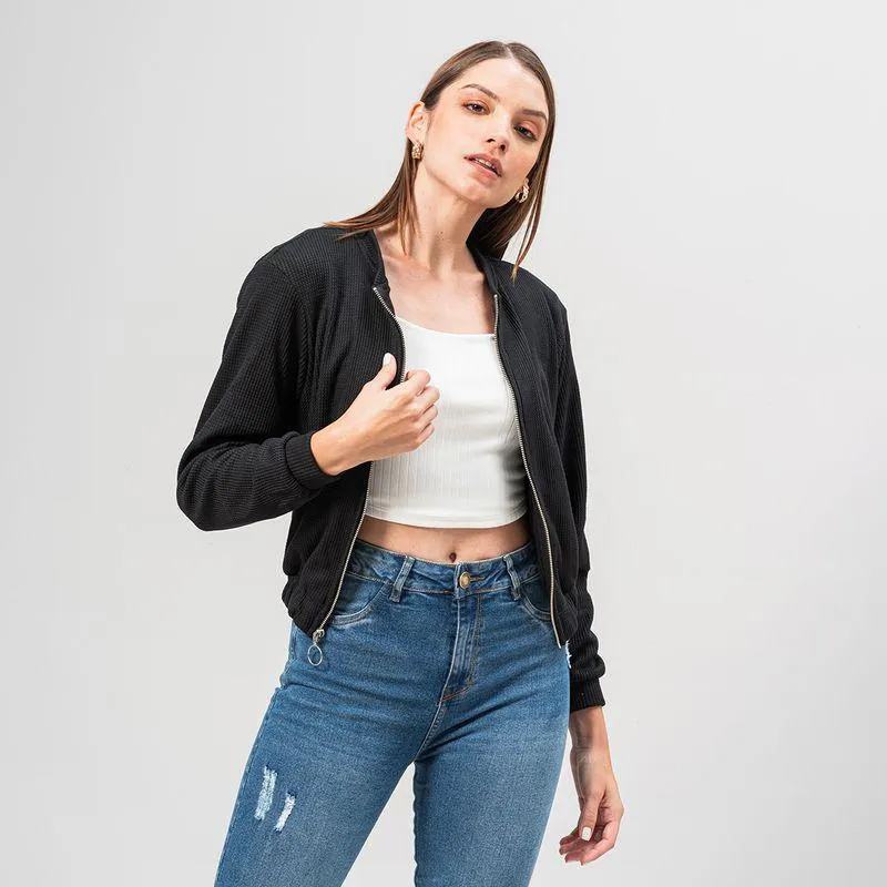 Chaqueta Bomber Larga Derk
