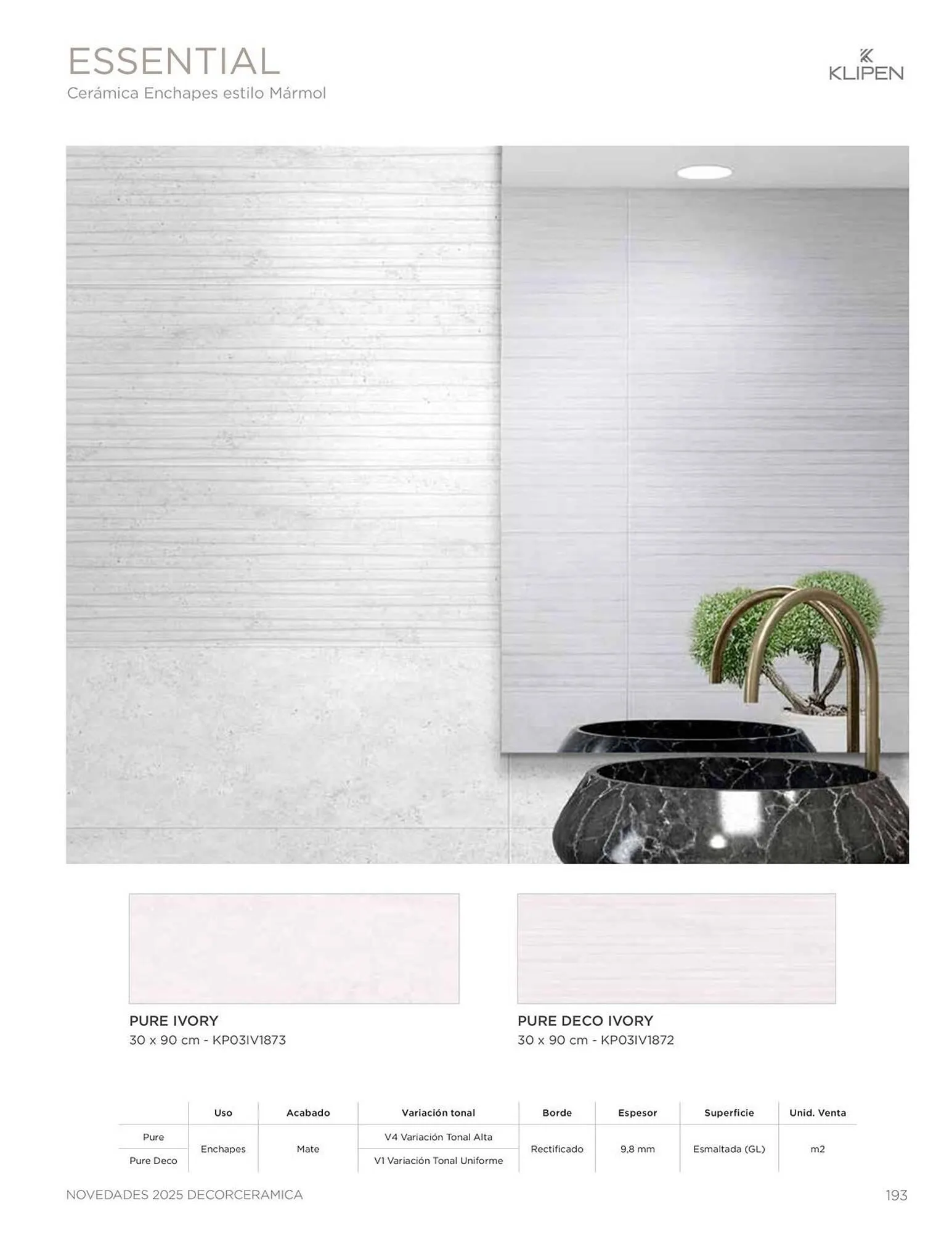 Catalogo de Catálogo Decorceramica 9 de diciembre al 31 de diciembre 2025 - Pag 193