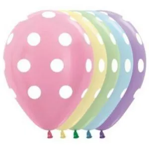 GLOBO POLKA DOTS BLANCO FASHION SURTIDO SEMPERTEX