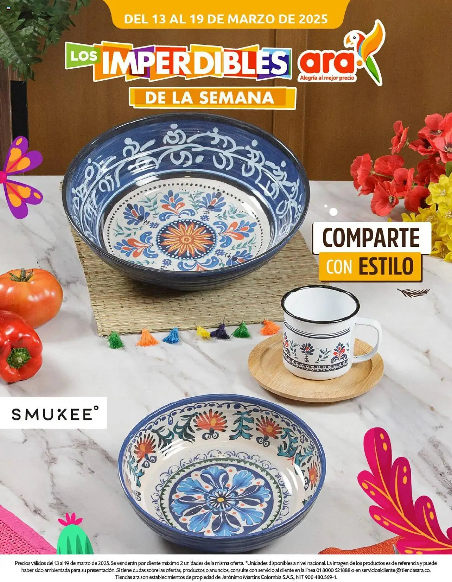 Catalogo de Catálogo Ara 13 de marzo al 19 de marzo 2025 - Pag 1