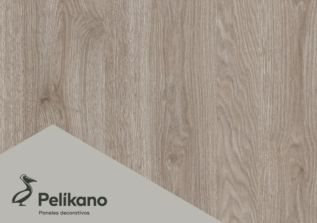 Tablero aglomerado melamina ceniza estándar Pelíkano 15 mm