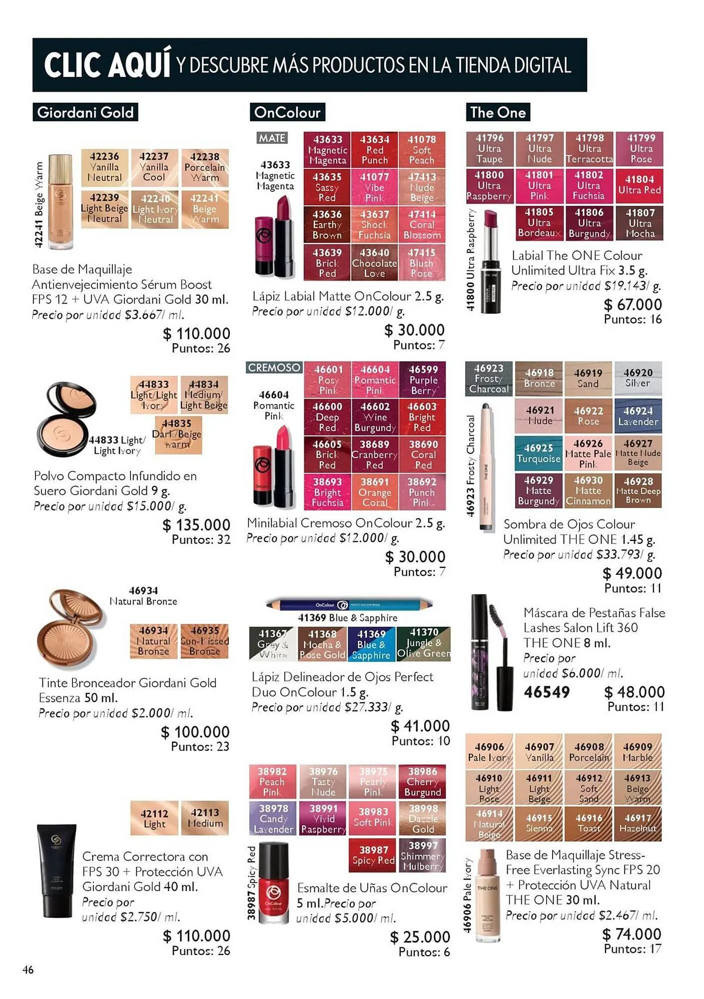 Catalogo de Catálogo Oriflame 15 de noviembre al 5 de diciembre 2025 - Pag 46