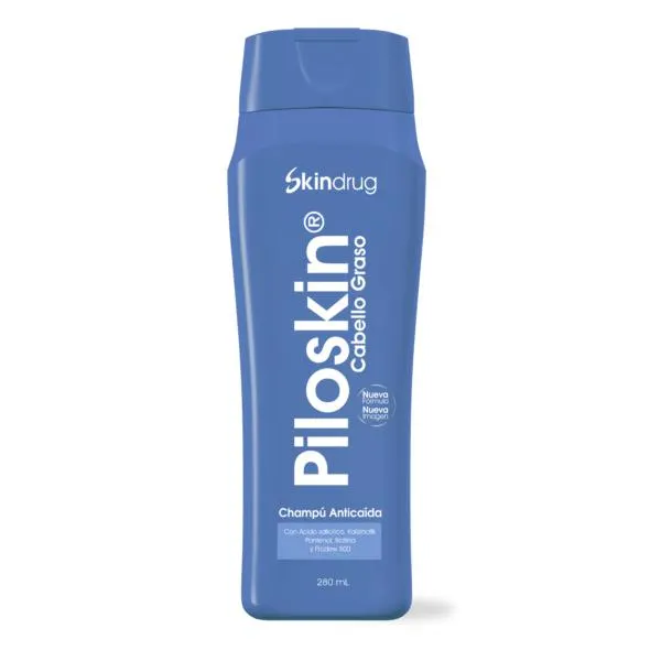 Shampo Anticaída para Cabello Graso Piloskin 280 Ml