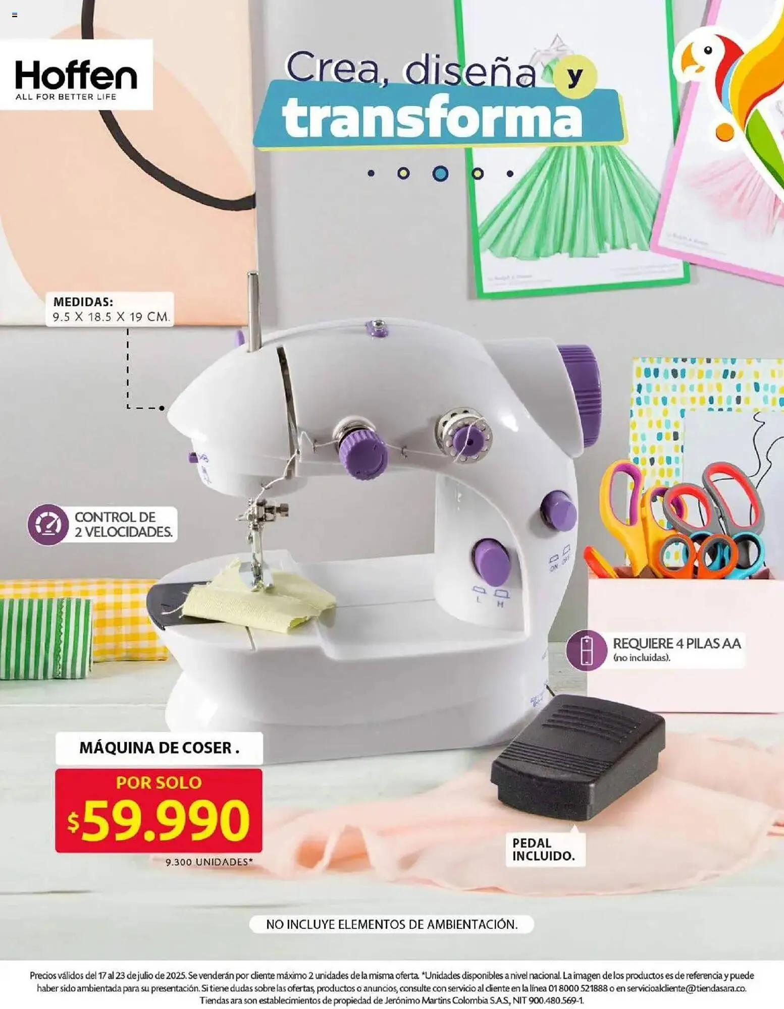 Catalogo de Catálogo Ara 17 de julio al 23 de julio 2025 - Pag 17