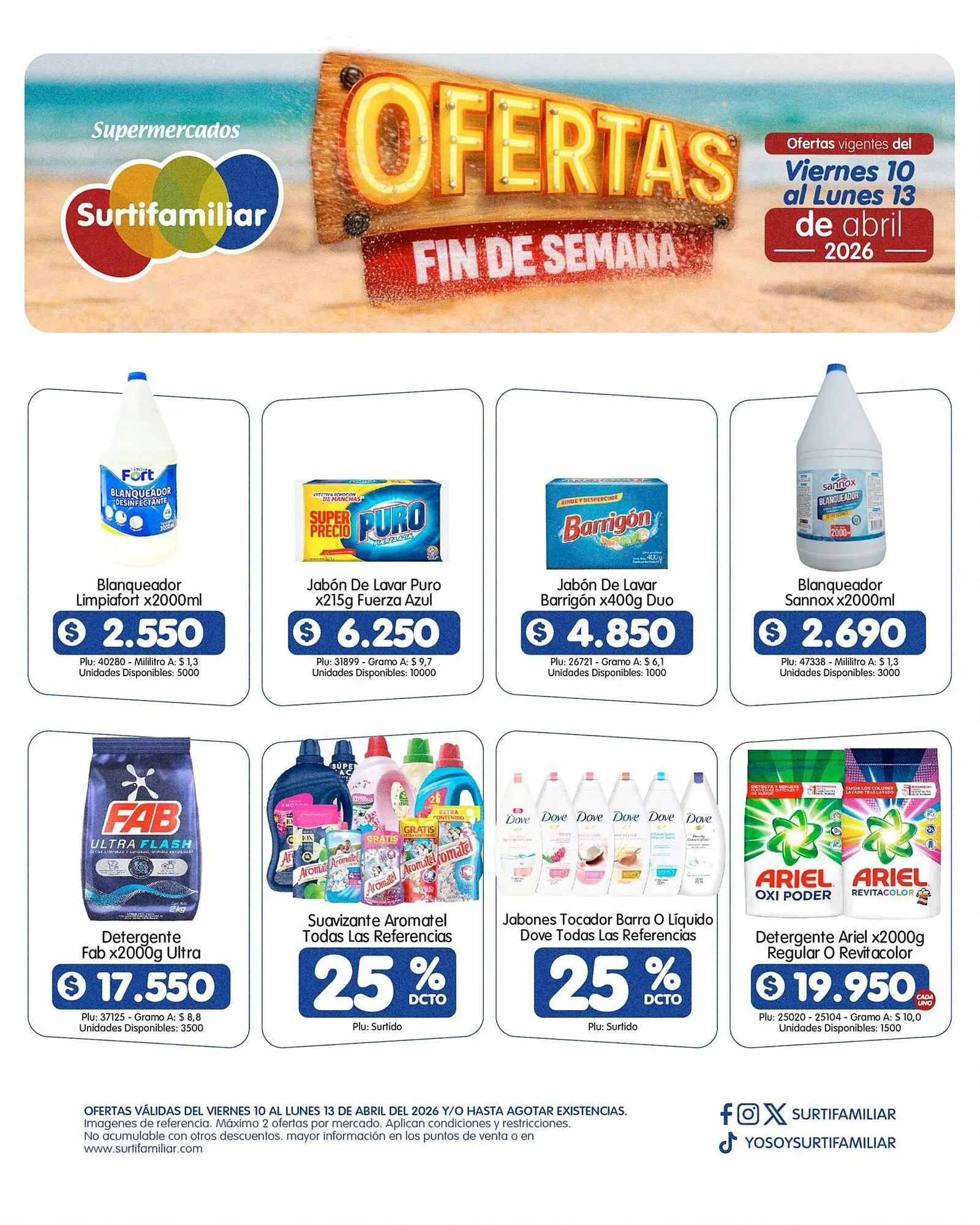 Catalogo de Catálogo Surtifamiliar 10 de abril al 13 de abril 2026 - Pag 10