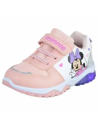 Zapatos casuales con diseño de Minnie para niña pequeña